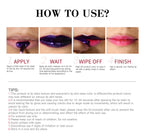 Waterproof Peel-Off Matte Lip Stain