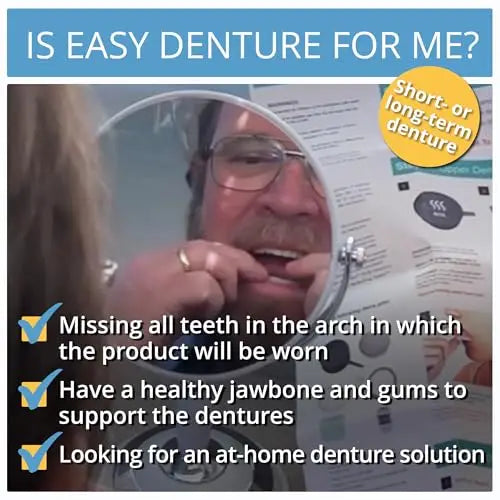 DIY Custom Temporary Denture Kit for Smile Restoration