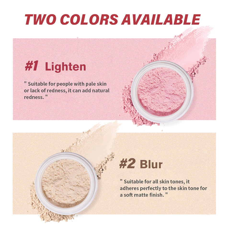 Long-Lasting Matte Setting Powder for All Skin Types