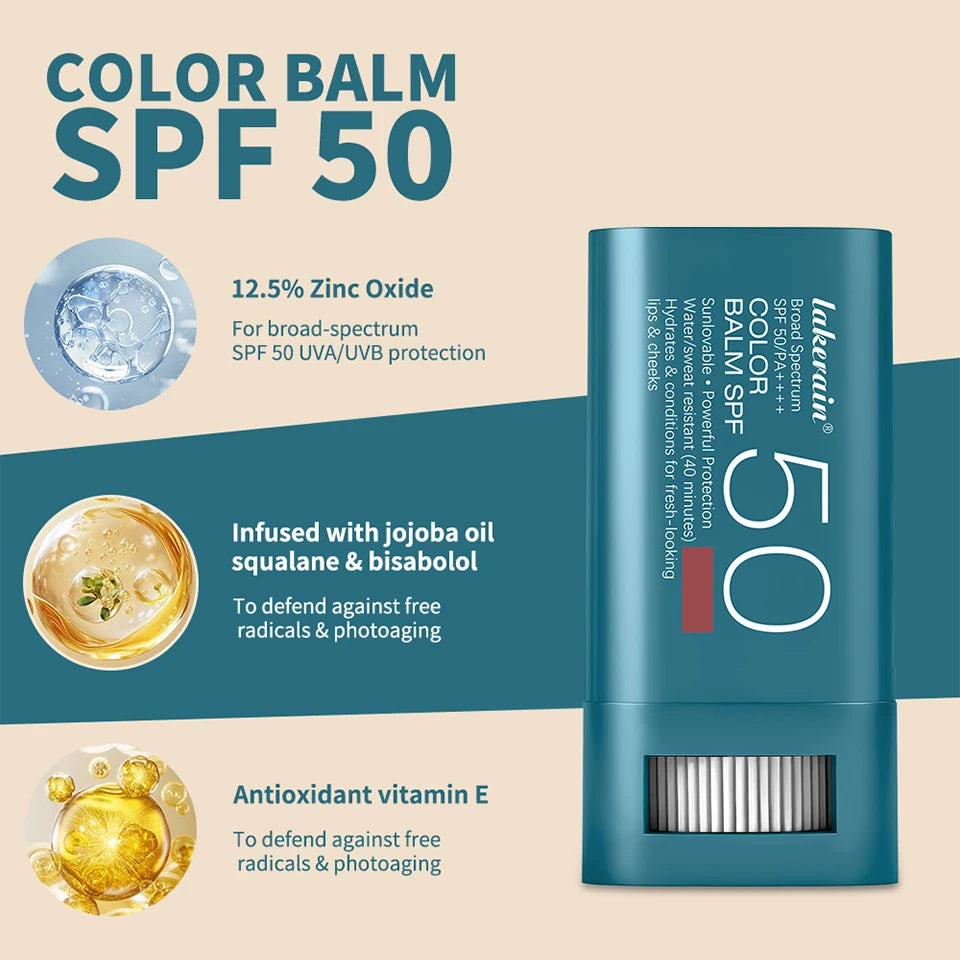 Color Correcting CC Cream and Sunscreen Blush Stick Makeup Set - 22