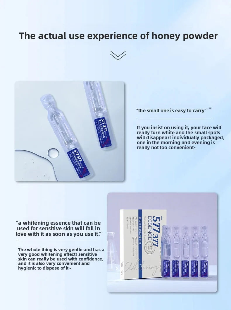 Brightening and Blemish Removing Facial Serum Ampoules