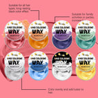 Temporary Washable Hair Color Wax for Kids and Parties