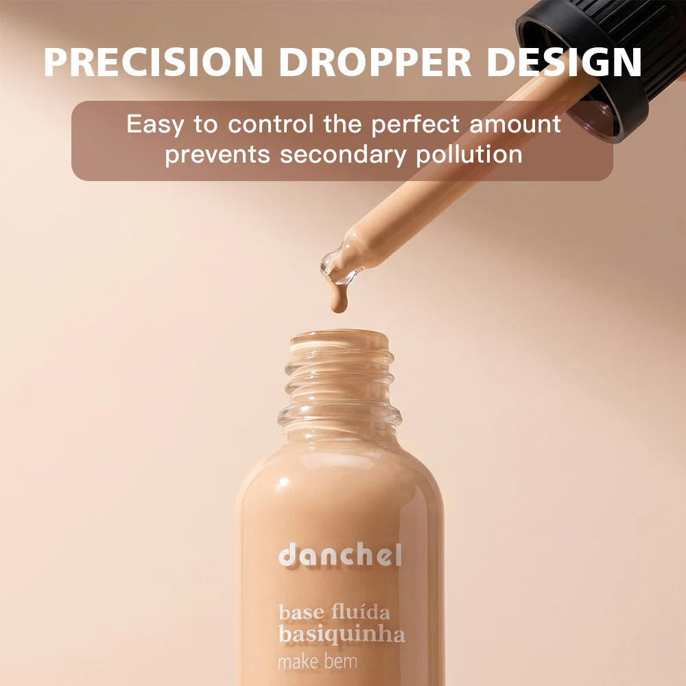 Matte Lightweight Liquid Foundation for Pore Minimizing & Oil Control