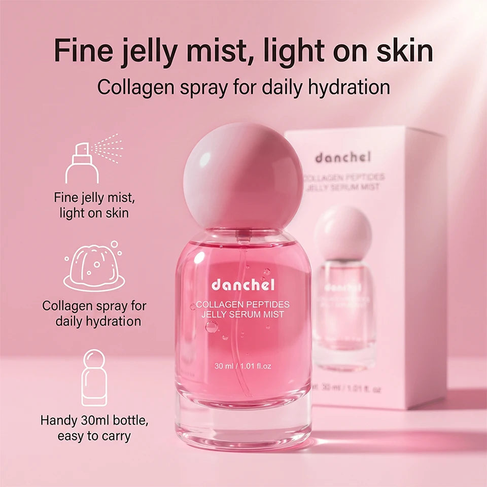 Collagen Peptide Jelly Serum Face Mist for Deep Hydration