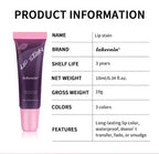 Waterproof Peel-Off Matte Lip Stain Tint
