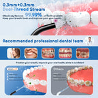 Electric Toothbrush and Water Flosser Oral Care Combo Set