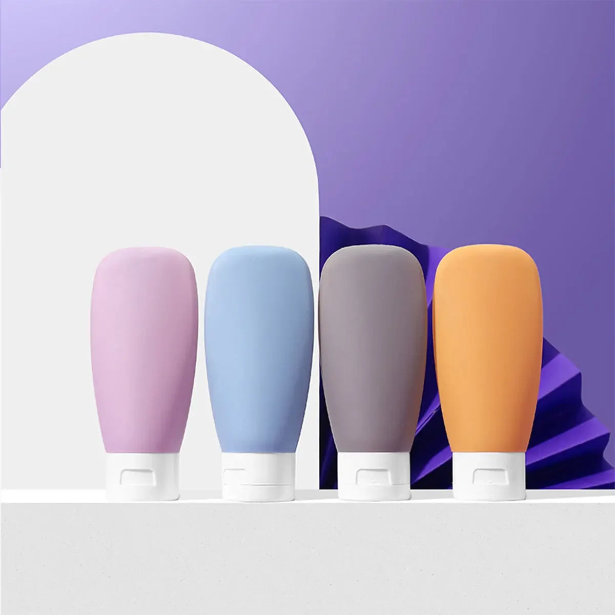 Leak-Proof Silicone Travel Bottles for Toiletries - 10