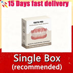 Realistic Silicone Cosmetic Dentures for Instant Smile Correction