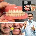 Boil-to-Fit Custom Comfort Smile Dentures for Natural Look