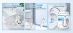 Electric Water Flosser for Teeth with 8 Multi-Function Nozzles