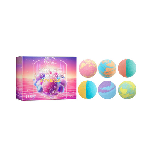 Aromatherapy Moisturizing Bath Bomb Set for Stress Relief