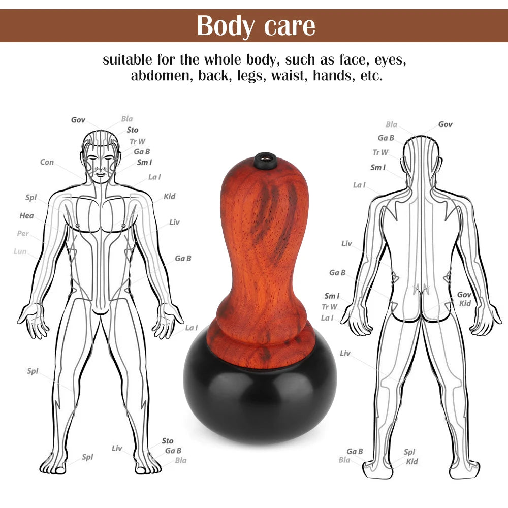 Electric Bian Stone Heated Massage Ball for Full Body Pain Relief - 17