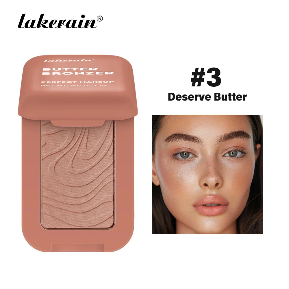 Waterproof Butter Bronzer Face Contour Powder