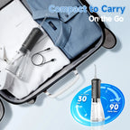 2-in-1 Portable Electric Toothbrush and Water Flosser Combo