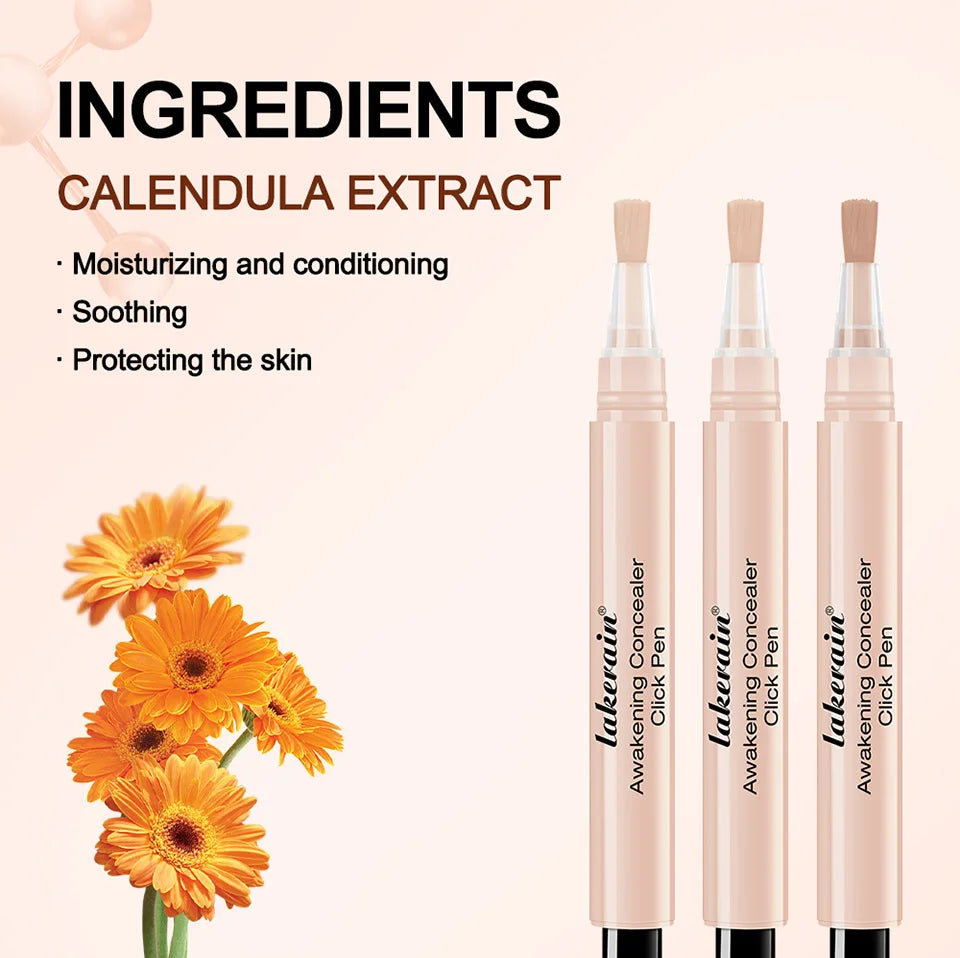 Brightening Concealer Click Pen for Face and Under-Eye