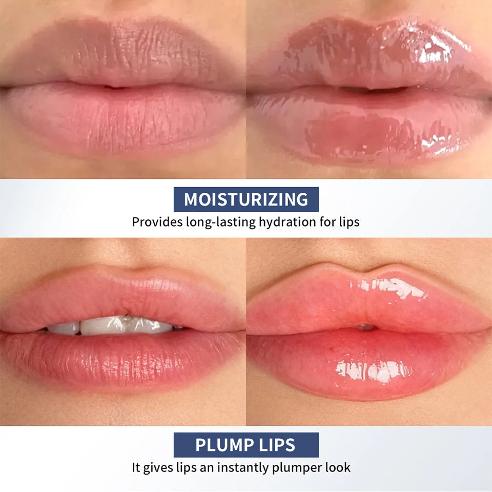 Hyaluronic Acid Hydrating Lip Volumizer for Plumper Lips