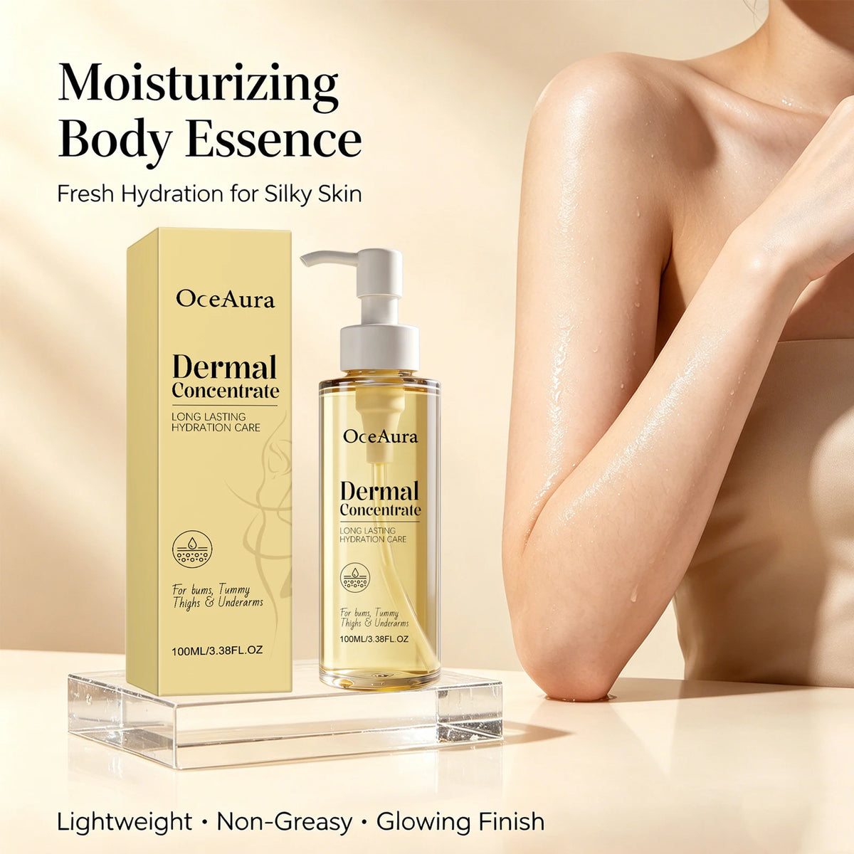 Hydrating Body Serum for Smoothing and Brightening Skin