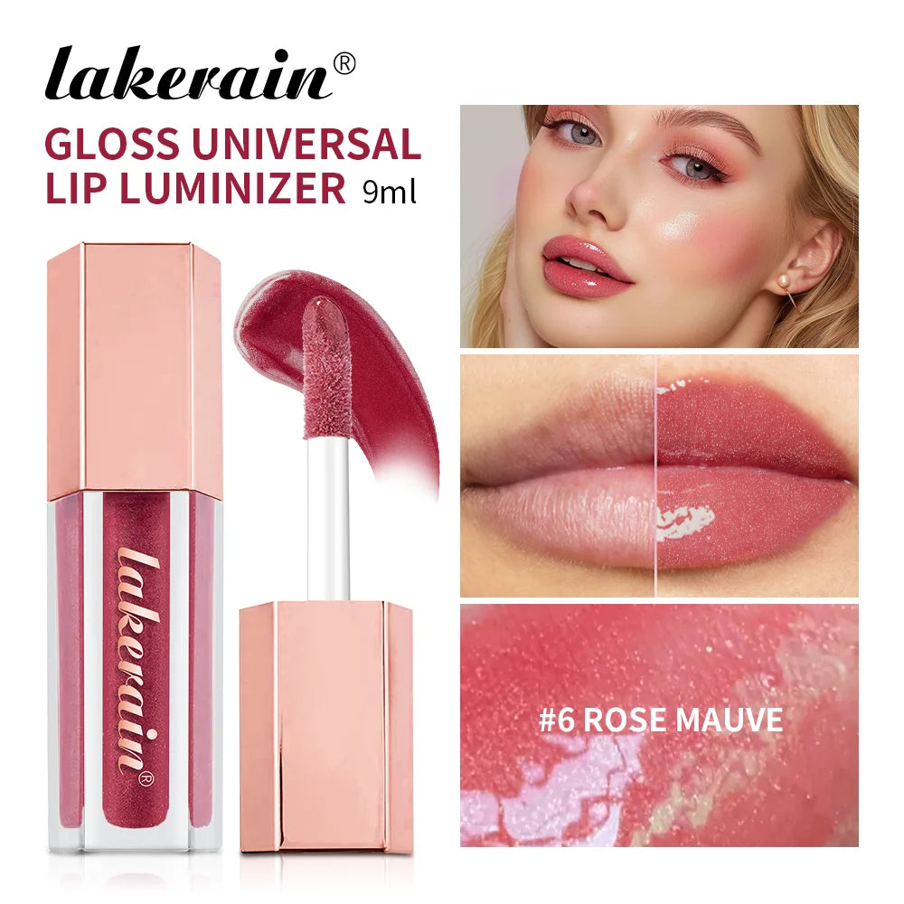 Moisturizing Shimmer Lip Gloss for Plump Hydrated Lips - 1