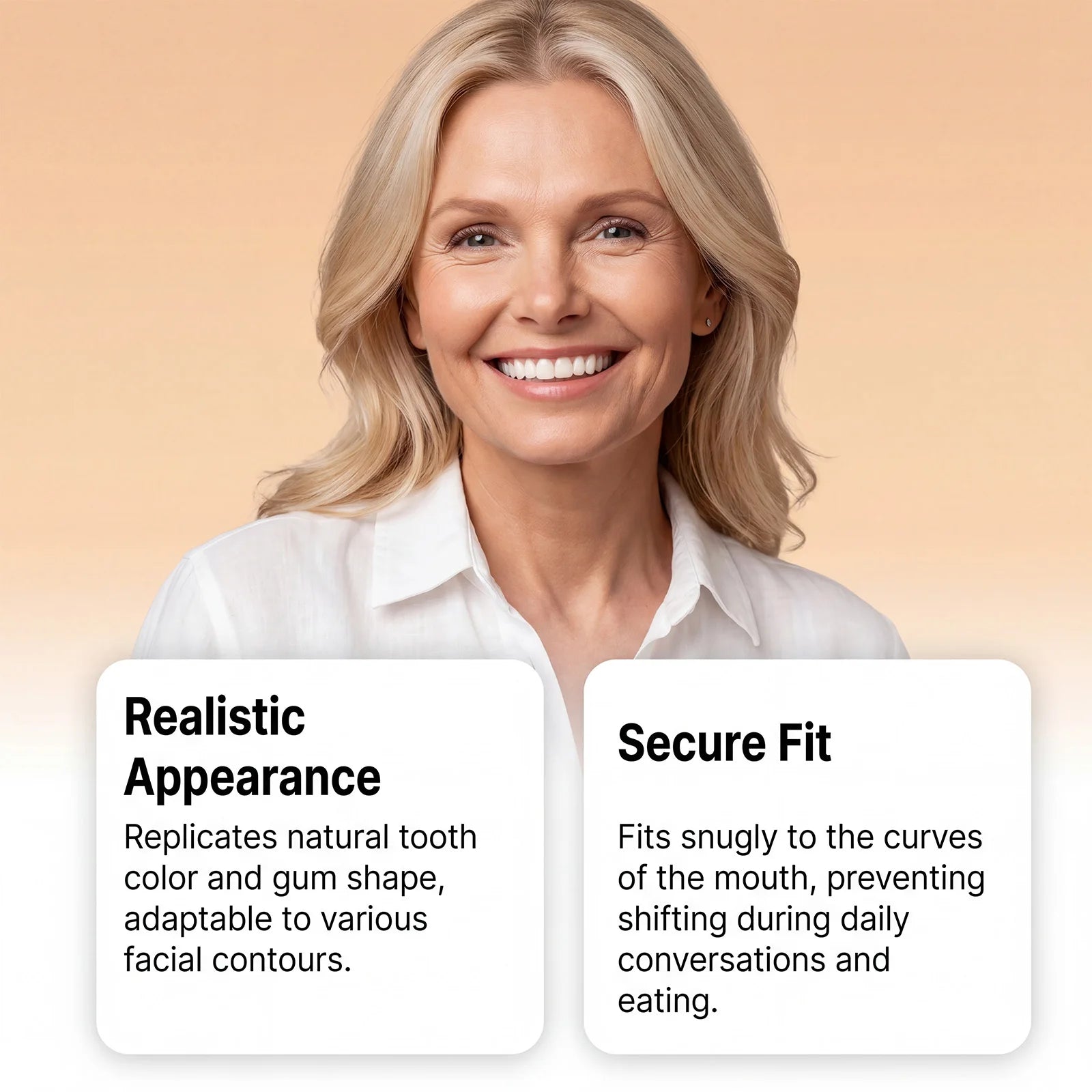 Full Mouth Realistic Resin Dentures for Natural Smile and Comfort - 4