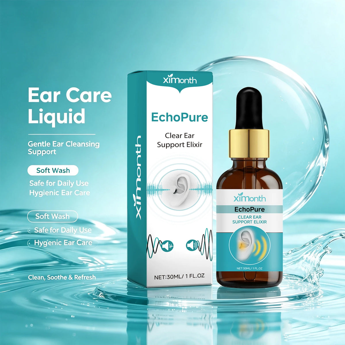 Earwax Removal Drops for Tinnitus and Blocked Ear Relief
