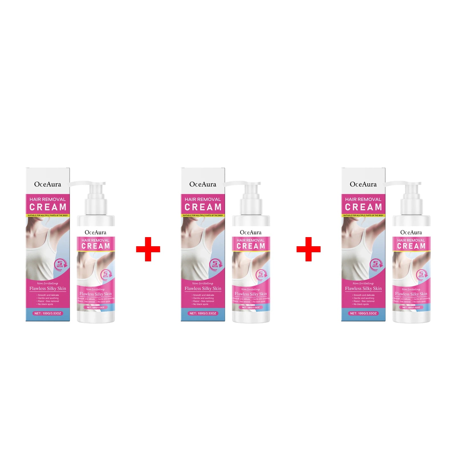 Painless Full Body Hair Removal Cream for Sensitive Skin - 14