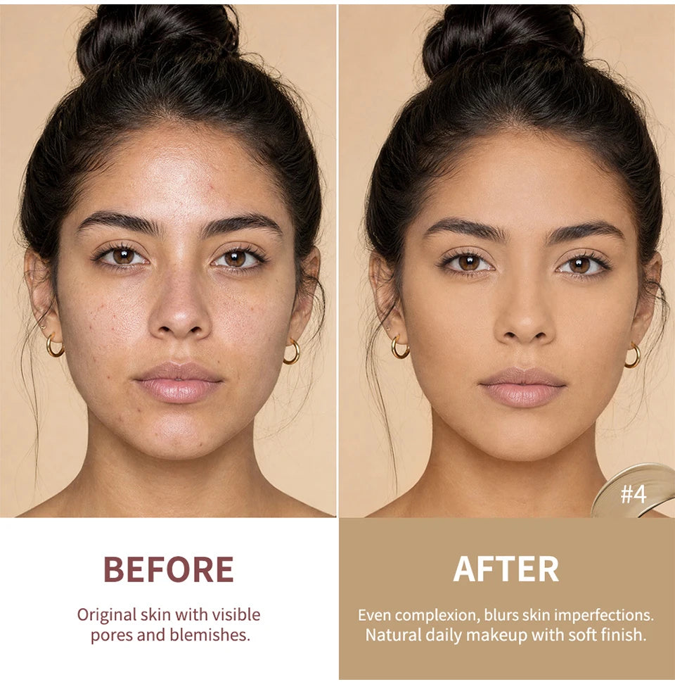 Long-Lasting Waterproof Matte Liquid Foundation
