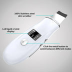 4-in-1 Ultrasonic Facial Skin Scrubber and Blackhead Remover