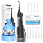 Portable Oral Irrigator and Electric Scalp Massager Set