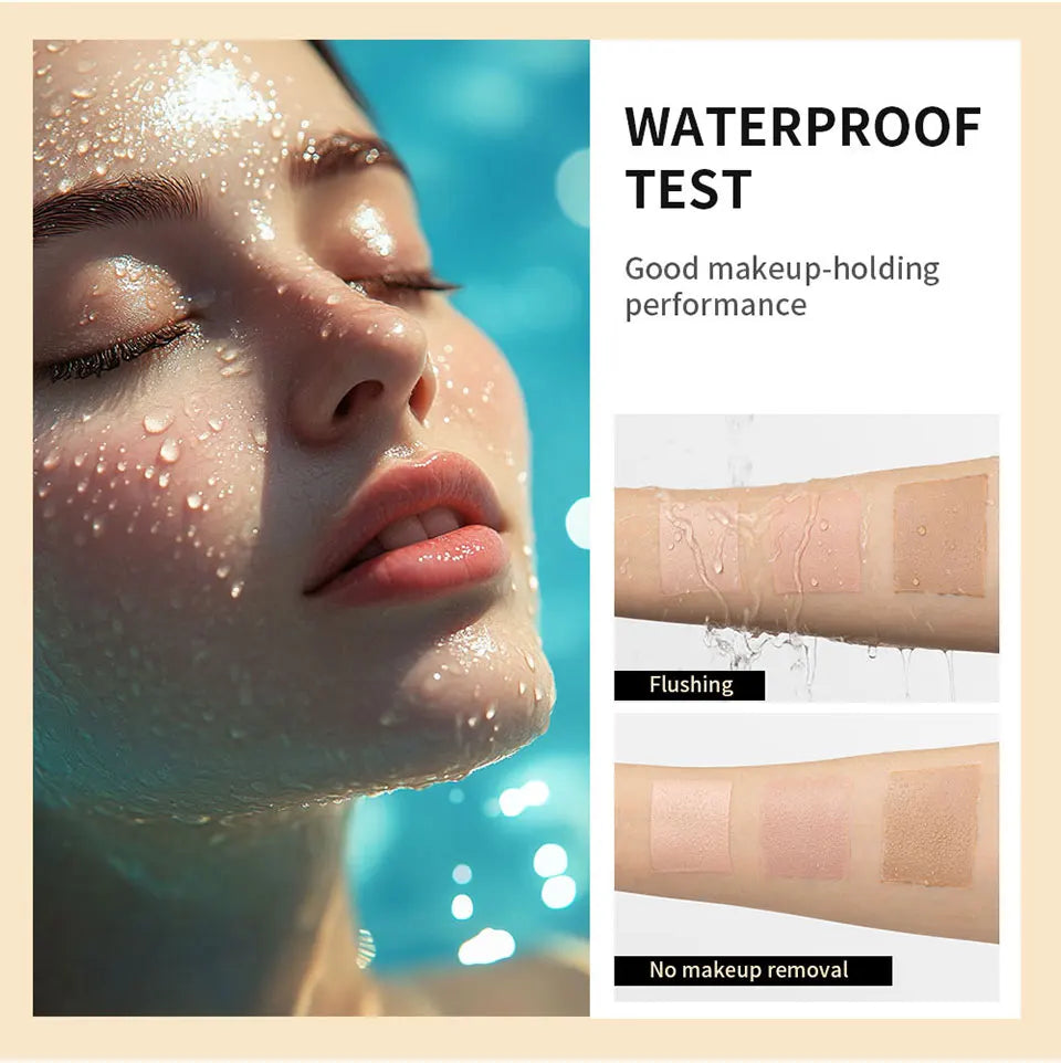 Semi-Matte Long-Lasting CC Cream Cushion Foundation - 37