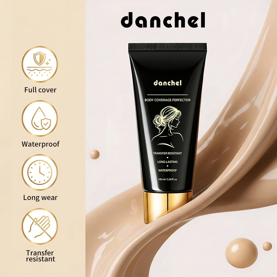 Waterproof Full Coverage Body Concealer for Tattoos and Scars