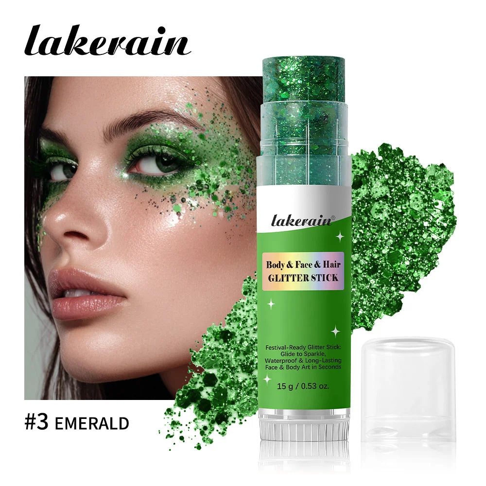 Waterproof Glitter Shimmer Stick for Face and Body - 26