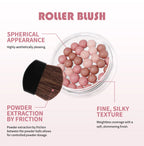 Spherical Shimmer Powder Blush Beads with Applicator