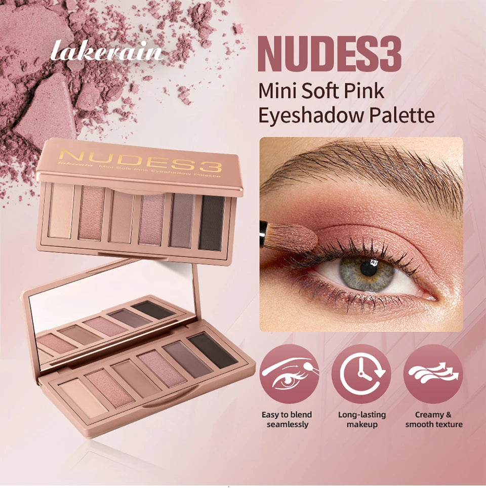 Mini Soft Pink Eyeshadow Palette