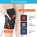 Electric Heated Knee Support Brace with 3 Adjustable Heat Settings
