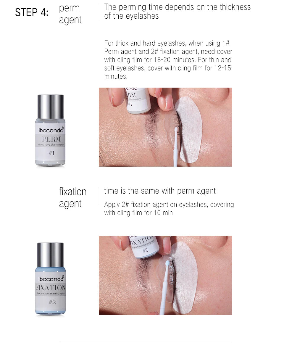 Professional Eyelash Lifting and Perming Kit for Home Use
