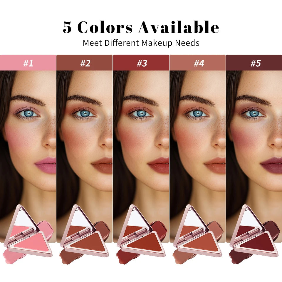Matte Satin Long-Lasting Cream Blush