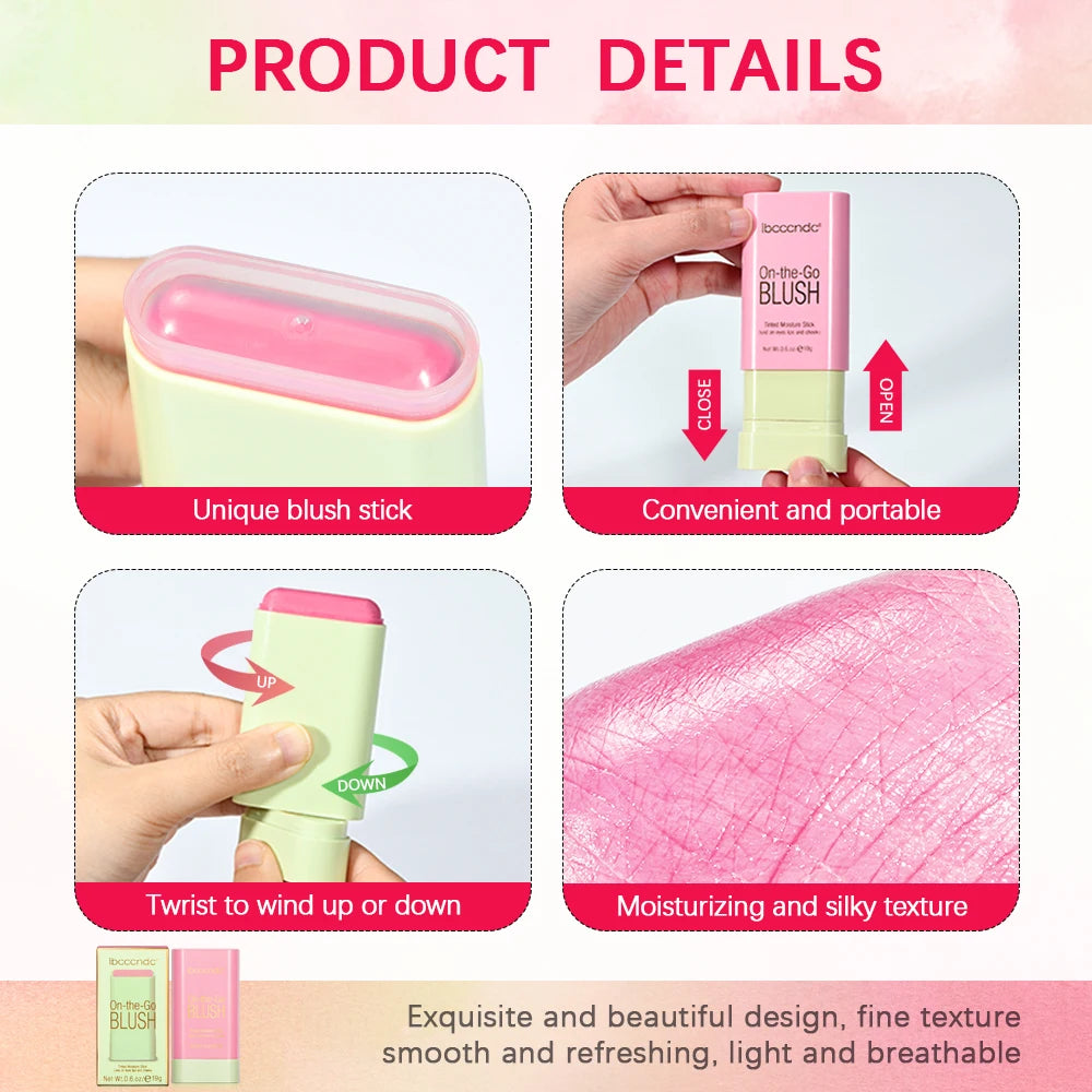 Matte Cream Blush and Lip Tint Stick