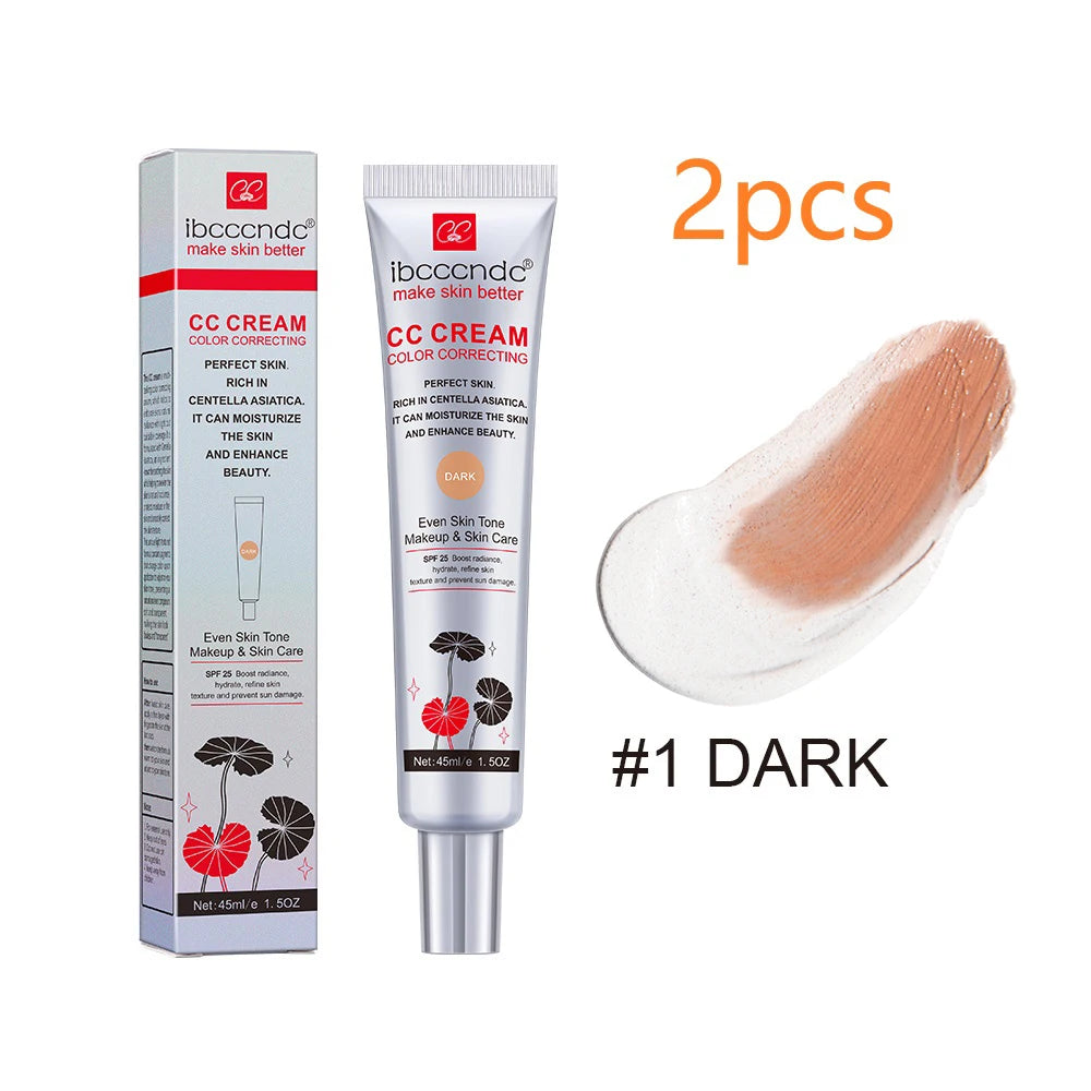 Color Correcting CC Cream Foundation for Even Skin Tone