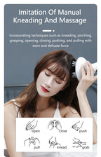 Electric Cordless Scalp Massager for Relaxation and Hair Care