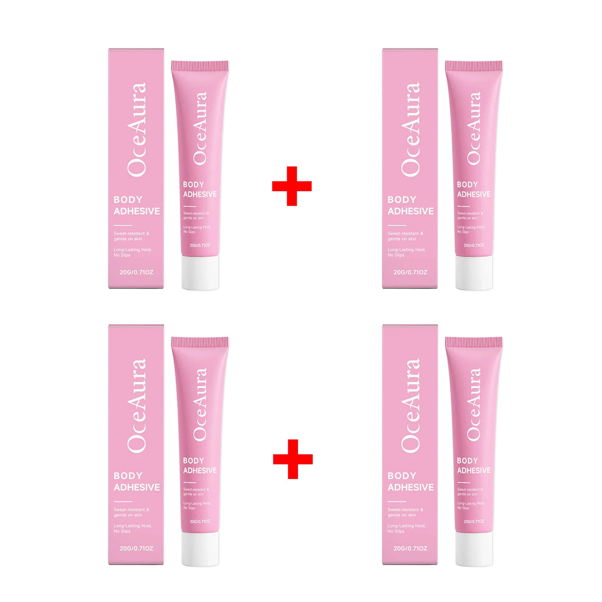 Sweatproof Body Adhesive for Clothing and Fabric
