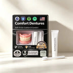 Custom-Fit Silicone Denture Set for Upper and Lower Teeth