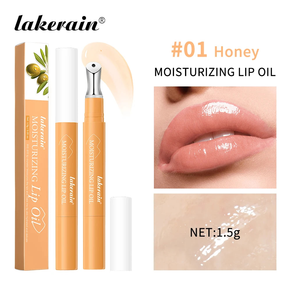 Moisturizing Lip Oil Serum for Hydrated Smooth Lips