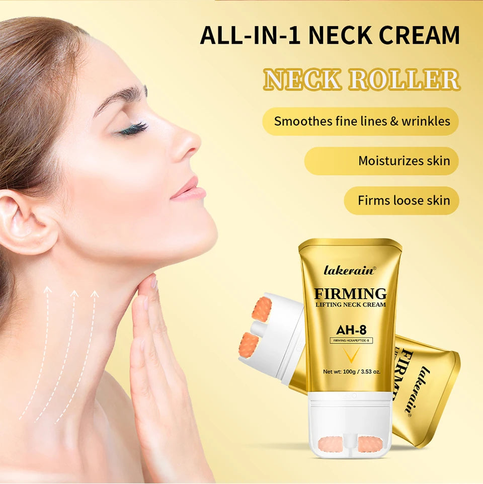Firming and Lifting Roller Neck Cream for Anti-Wrinkle Care - 9