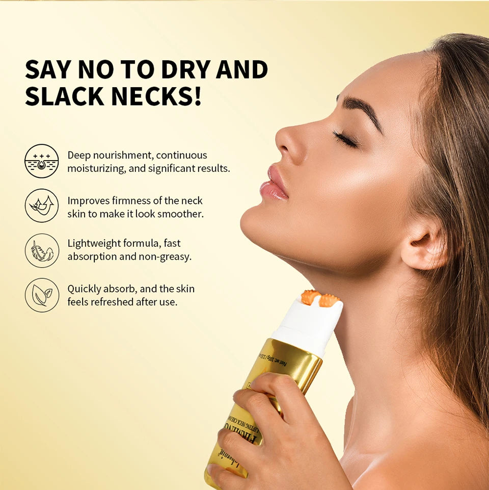 Firming and Lifting Roller Neck Cream for Anti-Wrinkle Care - 8