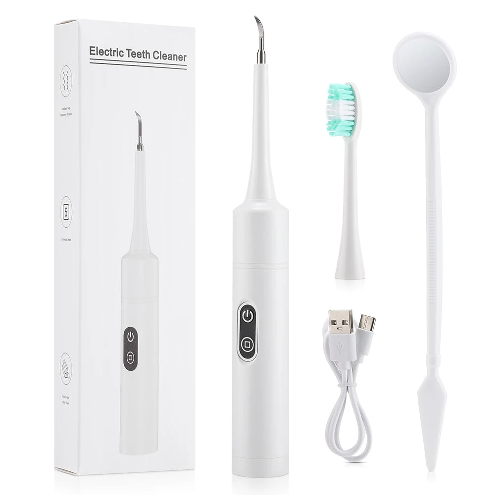 Electric Sonic Teeth Cleaner and Plaque Remover