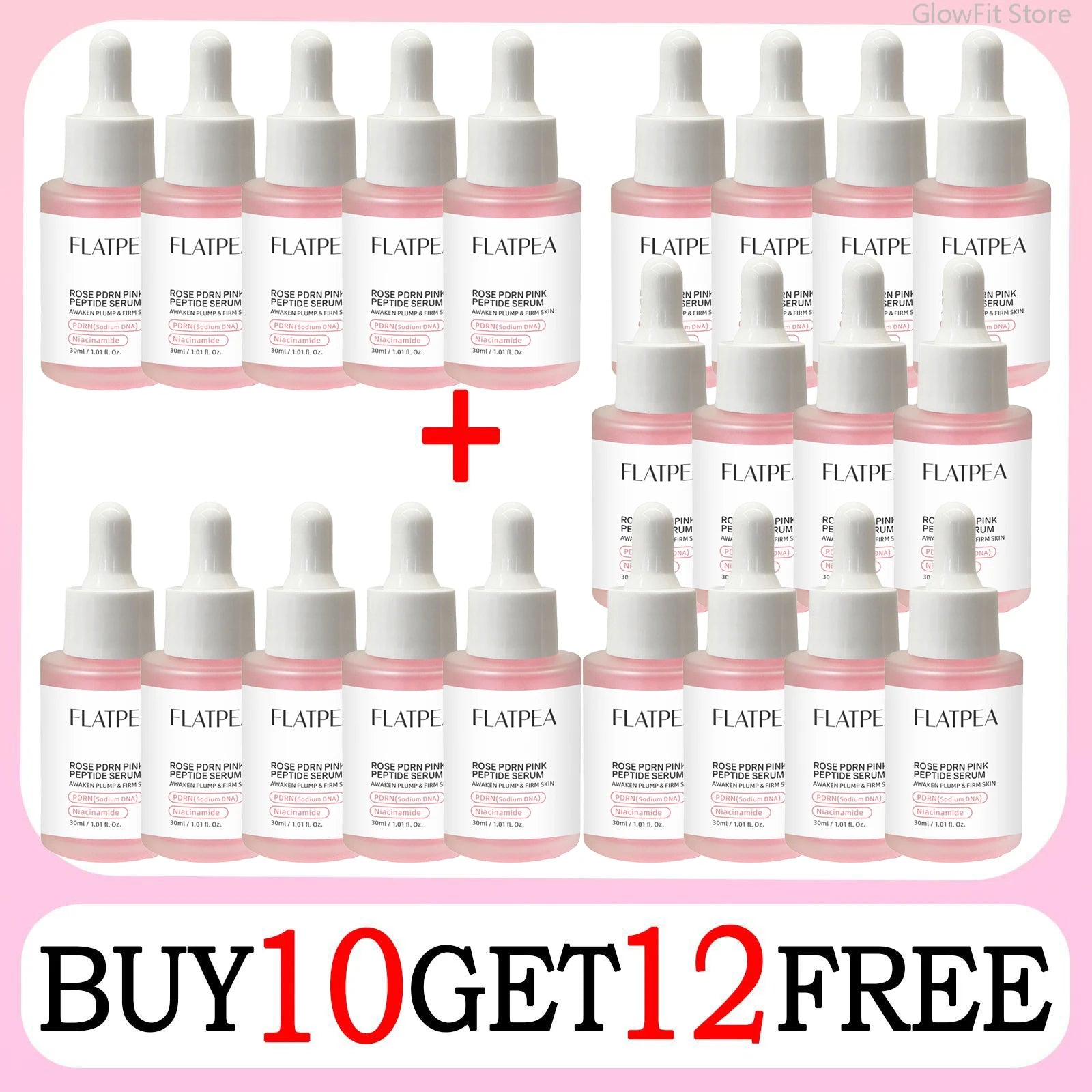 Collagen PDRN Peptide Facial Serum for Hydrating and Brightening Skin - 7