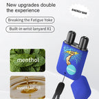 Double-Hole Essential Oil Aromatherapy Energy Inhaler Stick