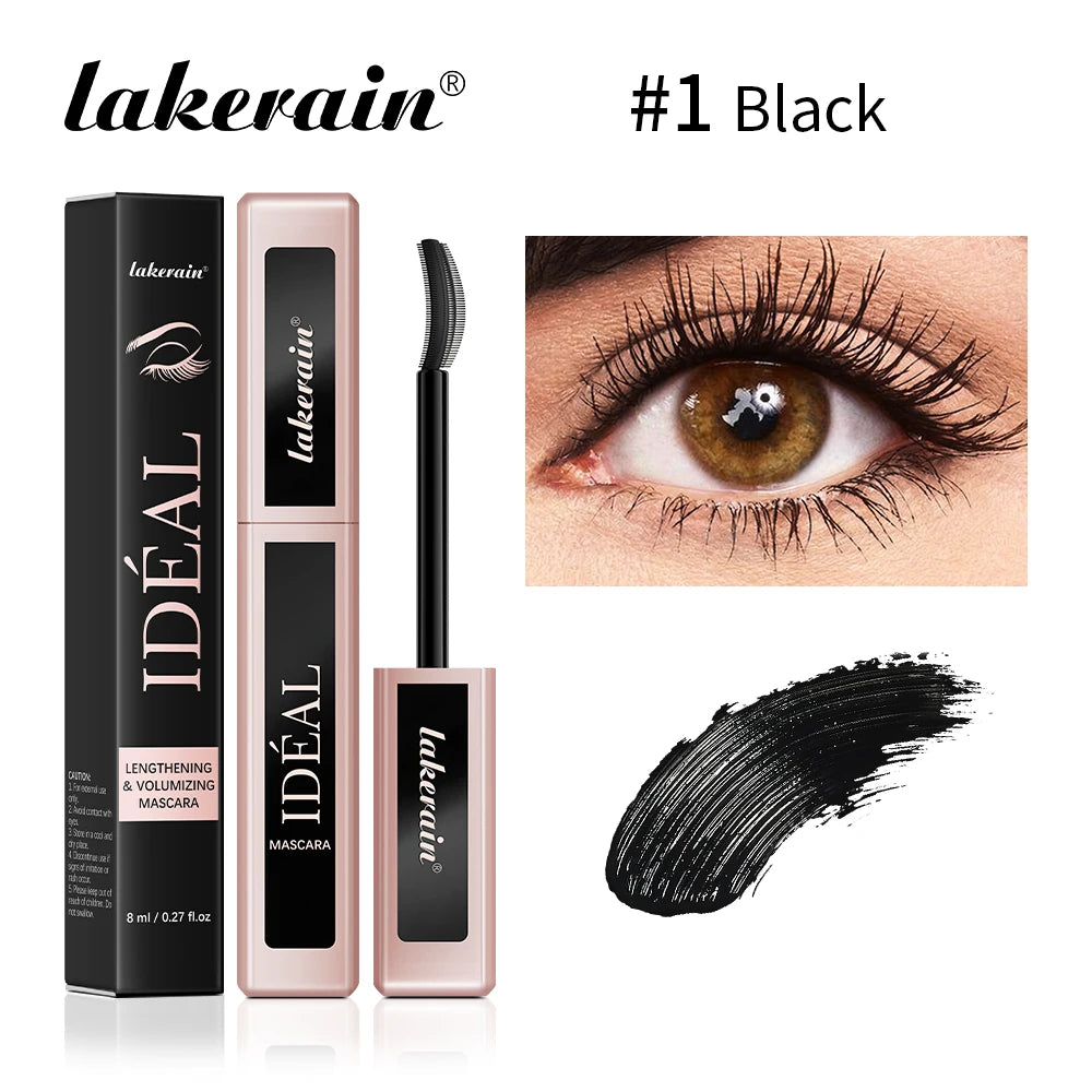 Waterproof Lengthening and Volumizing Eyelash Mascara