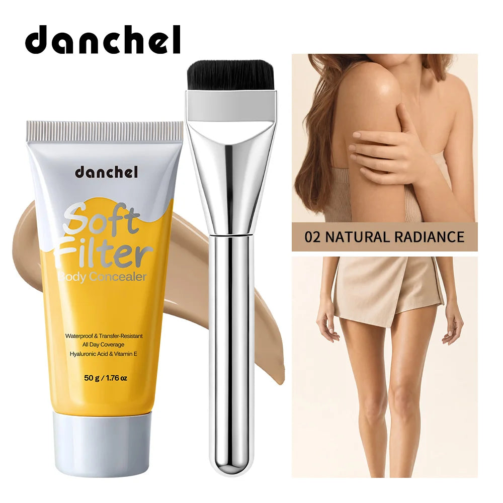Waterproof Full Coverage Body Concealer for Scars, Tattoos and Veins