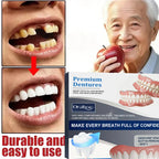 Instant Smile Cosmetic Denture Fitting Kit for Natural Teeth Alignment